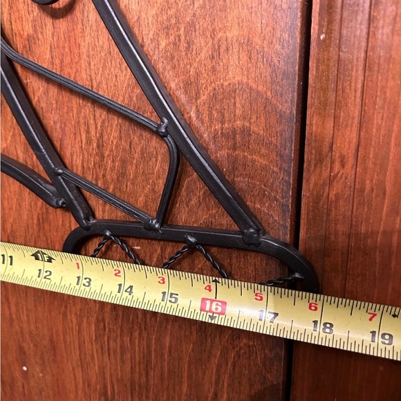 Paris Eiffel Tower - large wall decor - approx 30" tall - black wrought … - Picture 4 of 6